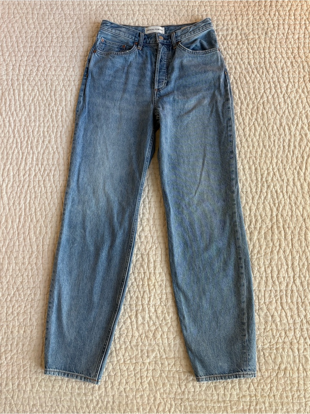 Denim Forum The 80s Hi-Rise Baggy Taper Jeans